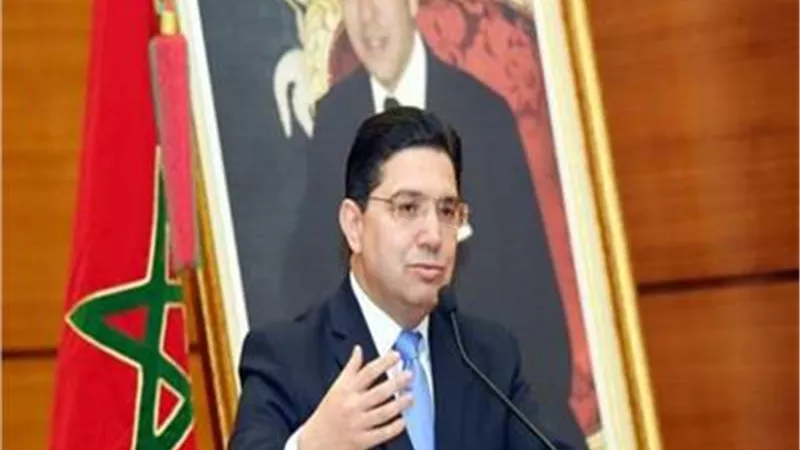 وزير الخارجية المغربي يدعو إلى بذل الجهود لوقف العدوان علي غزة