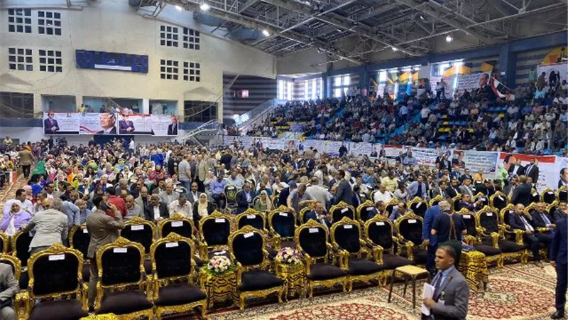 انطلاق مؤتمر اتحاد العمال لتأييد السيسى فى الانتخابات الرئاسية .. بعد قليل
