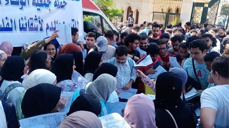 التحالف الوطنى للعمل الاهلى يطلق حملات التبرع بالدم لدعم الاشقاء فى فلسطين