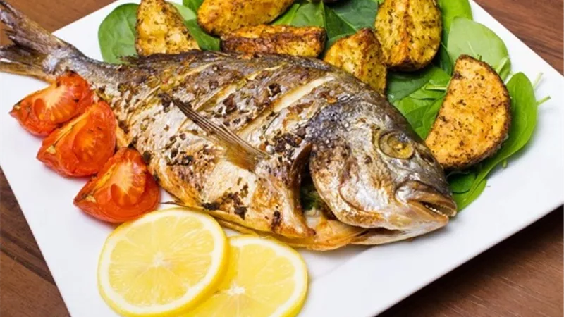 وصفة السمك المشوي على الطريقة الإيطالية