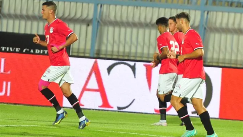 عبد المجيد يتقدم بالهدف الأول لمنتخب مصر الأولمبي أمام الأردن