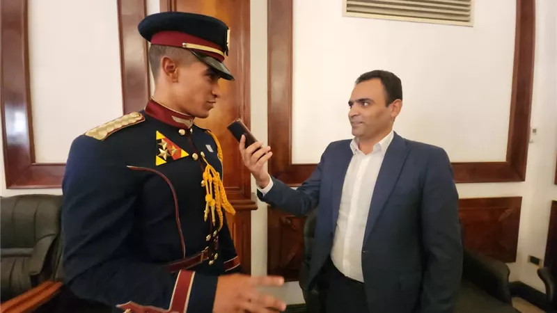 أوائل الكليات العسكرية ل الجمهورية أونلاين: نشعر بالسعادة والفخر بعد تكريم الرئيس السيسي.. وجاهزون لخدمة الوطن