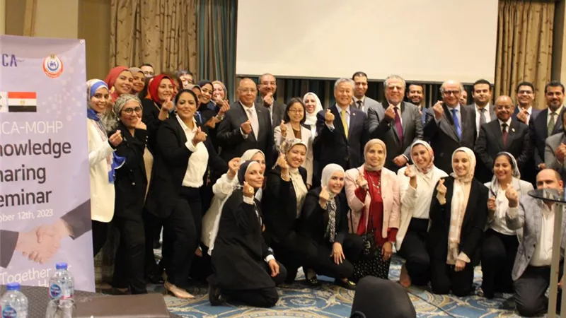 تعاون جديد بين كوريا ووزارة الصحة والسكان