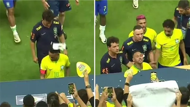 هجوم بالفيشار علي نيمار بعد تعادل البرازيل مع فنزويلا