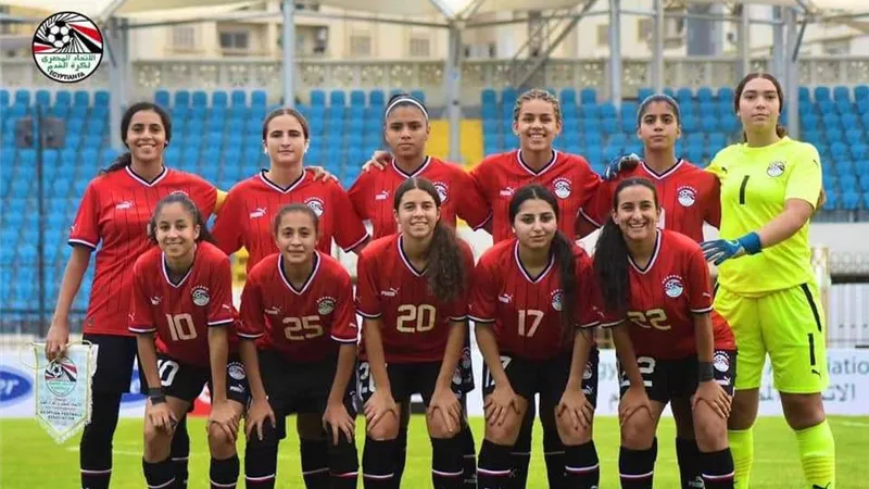 بـ 11 هدف .. منتخب الناشئات يهزم ساو تومى بتصفيات كأس العالم-شاهد