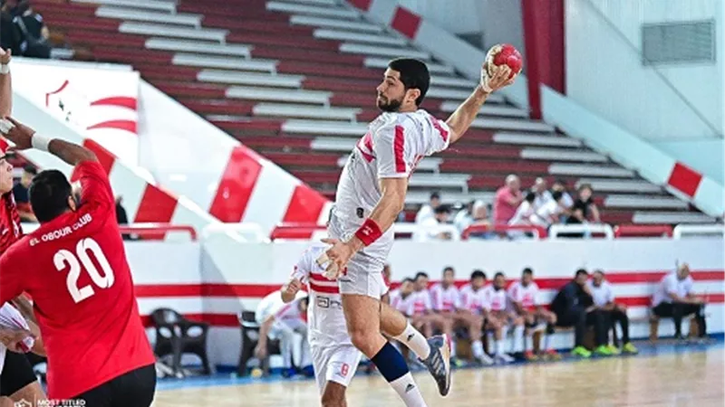 يد الزمالك يكتسح العبور فى دورى المحترفين