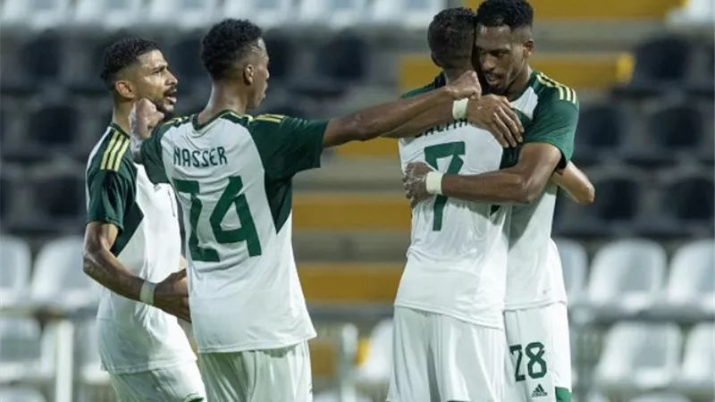 السعودية تتعادل مع نيجيريا وديا