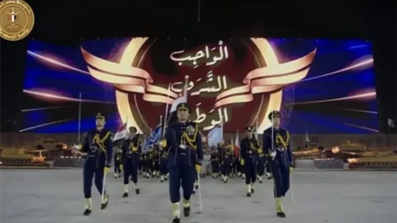 الواجب .. الشرف .. الوطن .. مراسم تسليم وتسلم القيادة لطلاب الكليات العسكرية