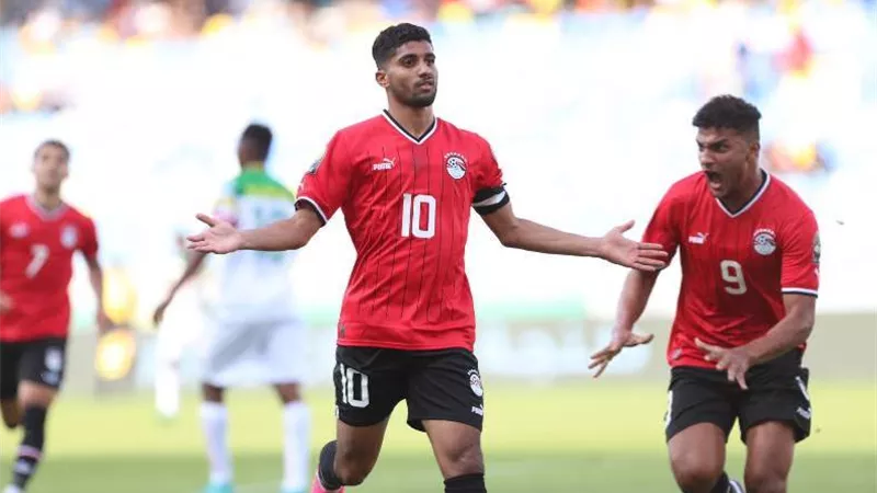ميسي يقود هجوم منتخب مصر الأولمبي أمام الأردن