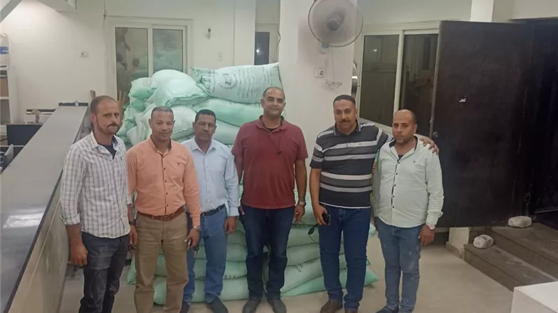 سعد:ضبط 125 شيكارة دقيق مدعم قبل بيعها فى السوق السوداء