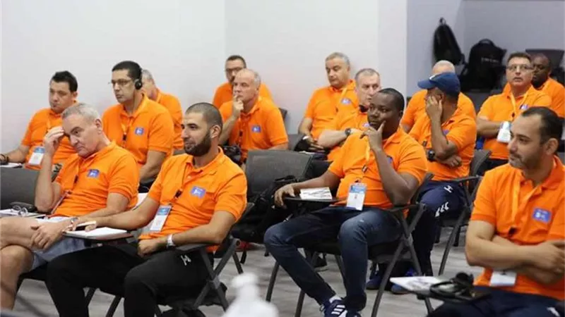 إقامة دورة مدربي اليد الأفارقة للحصول على الرخصة (A) بالقاهرة