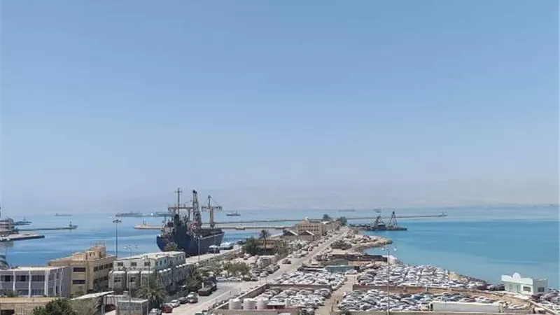 وصول 747 سيارة بوزن 1400 طن لميناء بورتوفيق