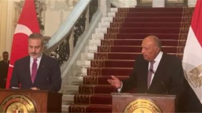 وزير الخارجية التركى: ندعم ونقدر دور مصر في دعم قضية فلسطين