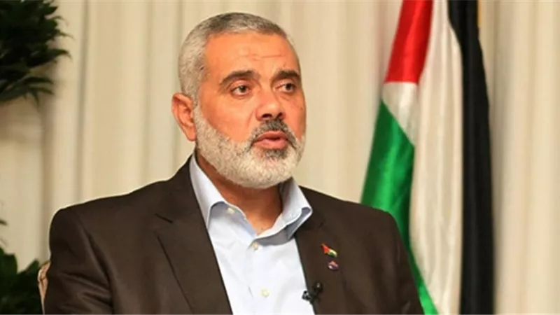 إسماعيل هنية: يشيد بموقف مصر الرافض للهجرة والتوطين