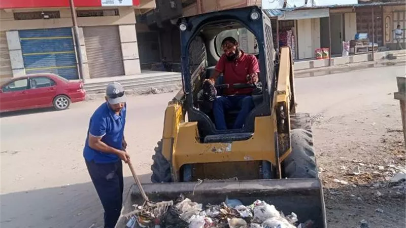 إستمرار أعمال حملات النظافة اليومية بمركزى بلطيم ودسوق