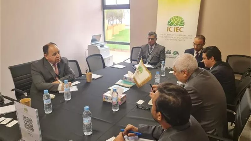 وزير المالية يلتقى مع الرئيس التنفيذي للمؤسسة الإسلامية