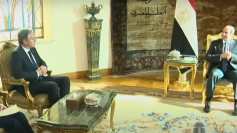 الرئيس السيسي لـ«بلينكن»: يجب تسهيل إيصال المساعدات إلى غزة