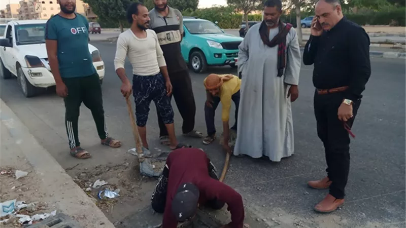 جهاز مدينة بدر يعلن عن خطته لمواجهة الأمطار مع بداية الشتاء.. صور