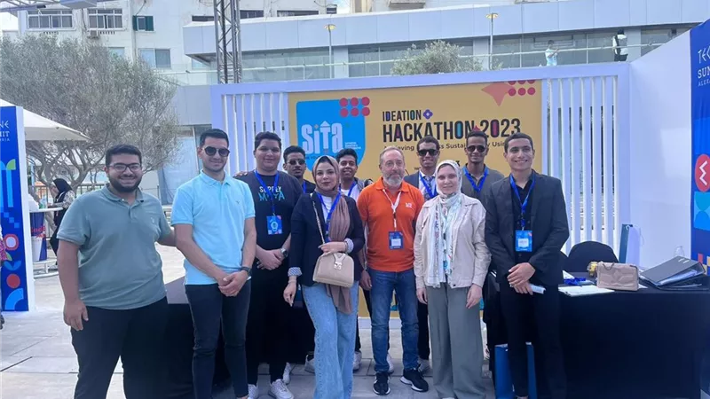 وفد جامعة القناة يشارك في قمة تيكني الإسكندرية 2023