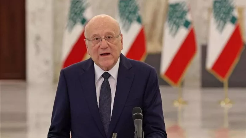 ميقاتي يؤكد التضامن الكامل مع اليونيفيل بالجنوب اللبناني
