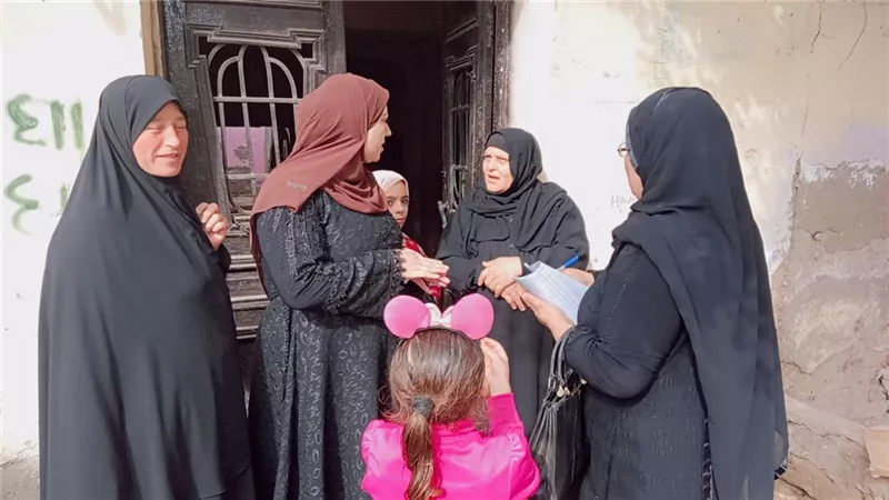 مسعود يطلق شارة بدء حملةطرق الأبواب بالشرقية