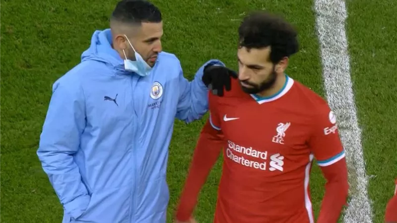مقارنة بالأرقام بين محمد صلاح ومحرز قبل مواجهة مصر والجزائر
