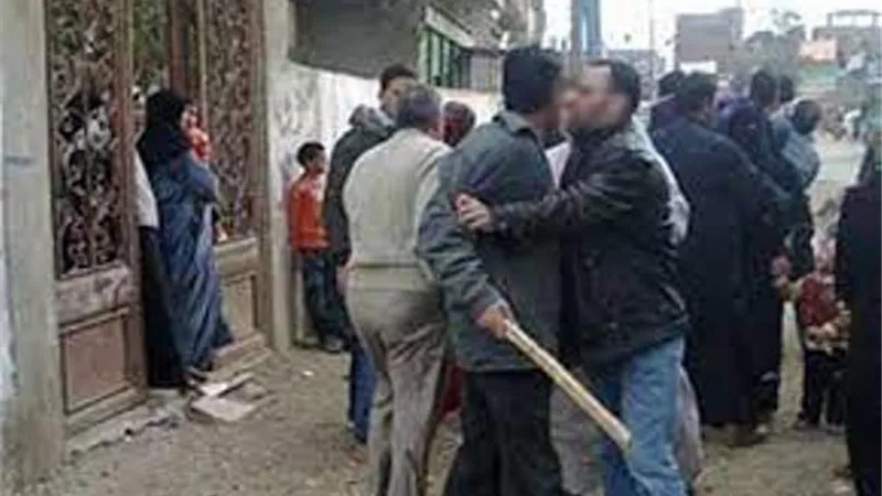 مصرع عامل وإصابة آخر فى مشاجرة بسبب لهو الأطفال فى المنيا