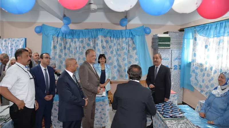 محافظ الإسماعيلية يفتتح تجديدات مبني إدارة شمال التعليمية..صور