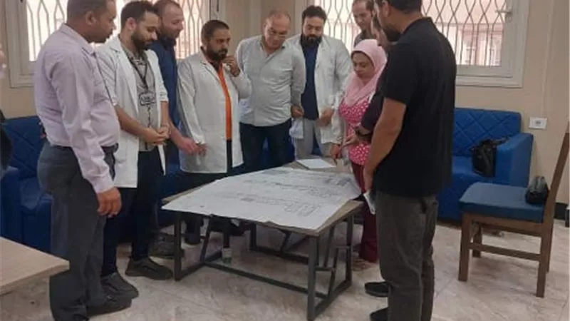 عبد المقصود يترأس فريقا بصحة القليوبية لمتابعة مستشفى أبو المنجا