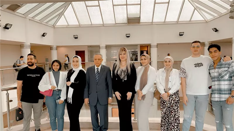 الجامعة العربية المفتوحة تحتفل بفوز طلابها بمسابقة الإبداع الإعلامي