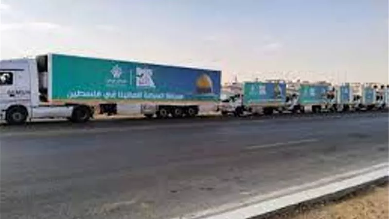 بنك الطعام: حجم المساعدات الإنسانية إلى قطاع غزة تقدر بنحو 3 آلاف طن