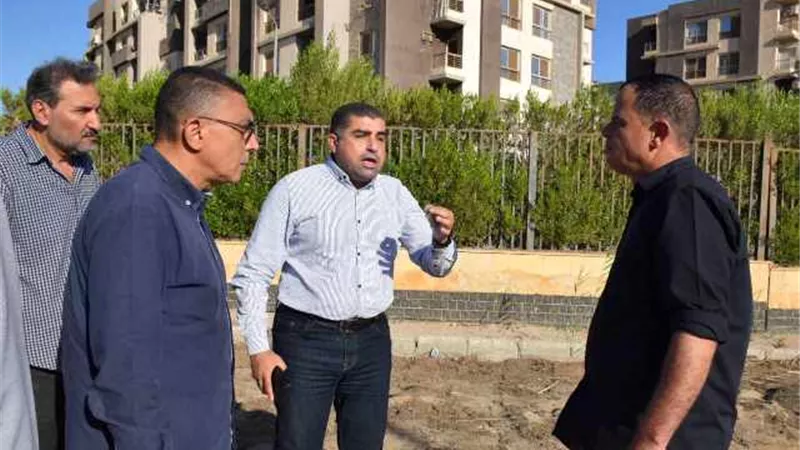 تحذيرات شديدة من جهاز الشيخ زايد للشركات العاملة فى الأحياء.. صور