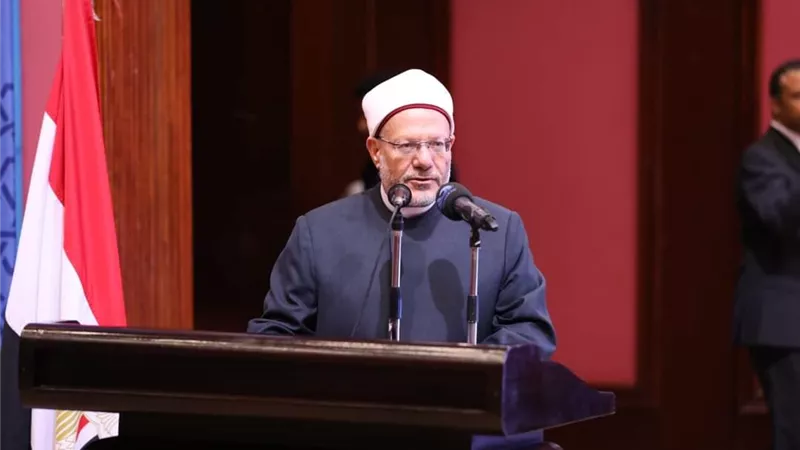 مفتي الجمهورية في كلمته بالملتقى الأزهر كعبة العلم وقبلة العلماء