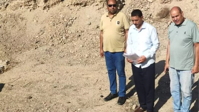 رئيس مدينة سفاجا يترأس لجنة للتأكد من صلاحية البرابخ والسدود