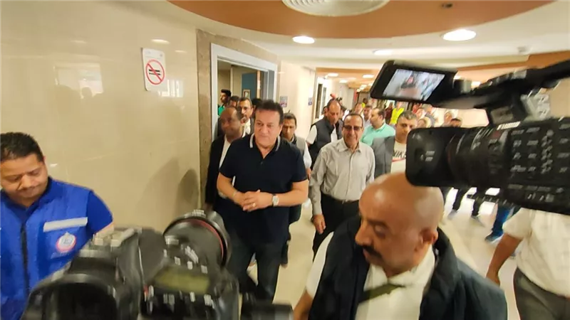 وزير الصحة ومحافظ شمال سيناء يتفقدان مستشفي العريش العام