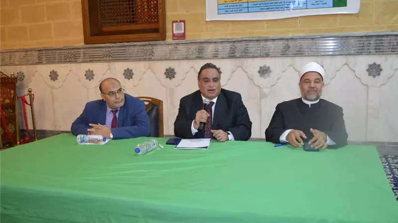 آداب الصحبه في الاسبوع الثقافي بمسجد الإمام الحسين رضى الله عنه