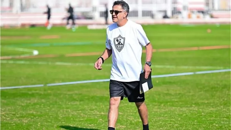أوسوريو يعود لقيادة تدريبات الزمالك