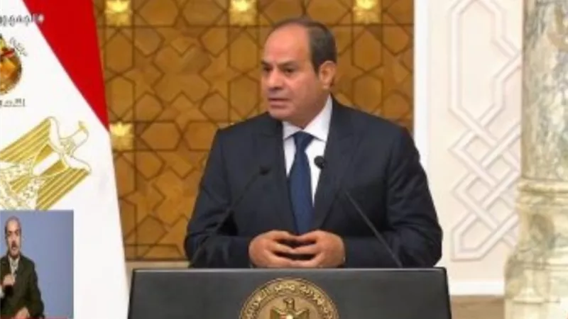الرئيس السيسي: يجب العمل بشكل مكثف لاستئناف عملية السلام عقب احتواء التصعيد الراهن في قطاع غزة
