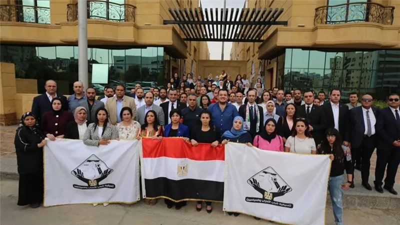 التنسيقية تنظم وقفة احتجاجية لتفويض الرئيس ودعم موقف مصر الرافض لتهجير الفلسطينيين