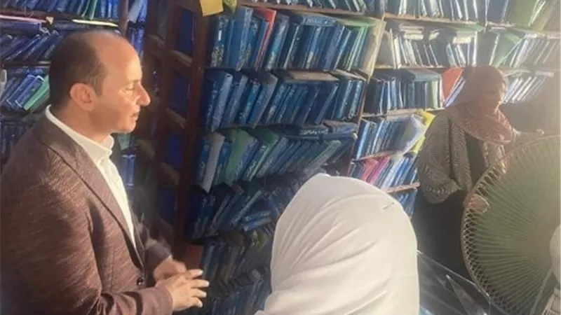 وكيل وزارة الصحة بالقليوبية يحيل ٣٠ من العاملين بوحدة ميت العطار للتحقيق
