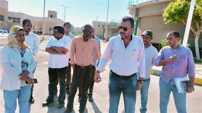 رئيس جهاز مدينة طيبة الجديدة يتفقد أهم المشروعات الخدمية.. بالصور