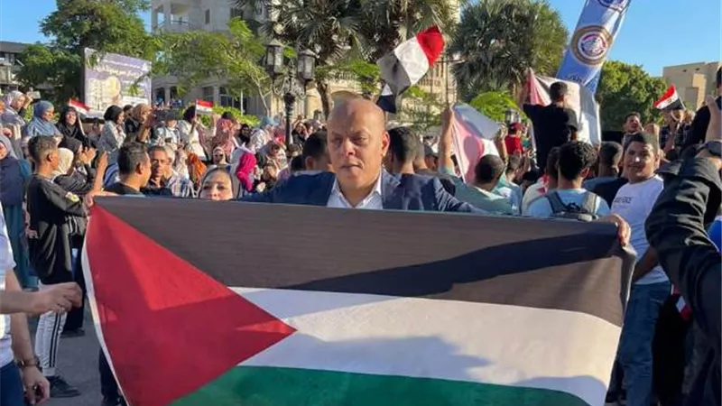 النائب مصطفى محمود يدين العدوان الإسرائيلى الغاشم على غزة