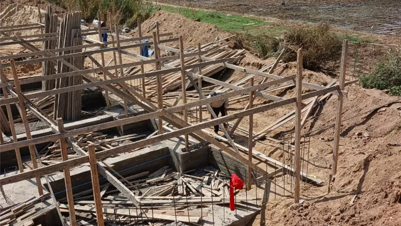 إزالة فورية لحالتيِّ تعدٍّ بالبناء المخالف بالقصاصين