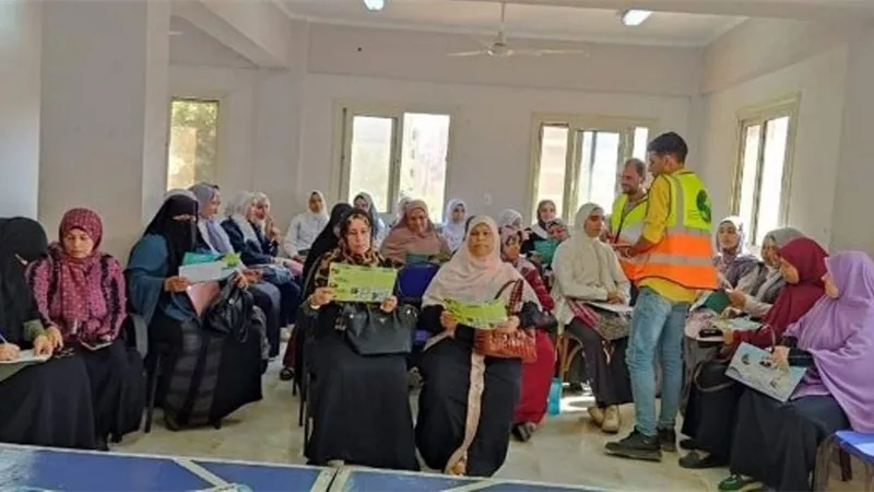 ندوة وورشة عمل لتعليم مبادئ السباكة للعاملين ببلبيس