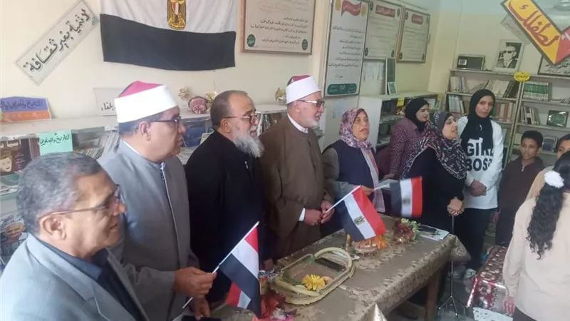 ندوة بمدرسة أبناء الثورة الابتدائية بالمنيا