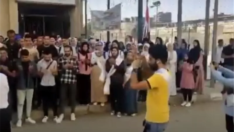 وقفات بالجامعات المصرية لمساندة موقف الدولة من القضية الفلسطينية