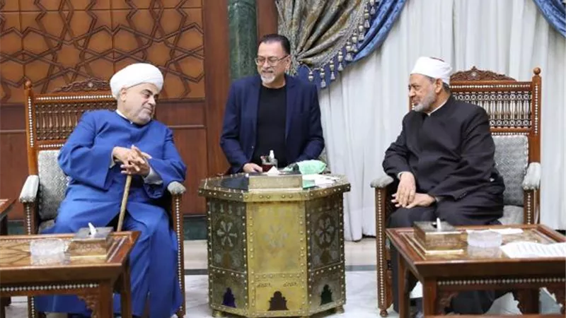 الرئيس الأذربيجاني يوجه دعوة رسمية لشيخ الأزهر لزيارة البلاد