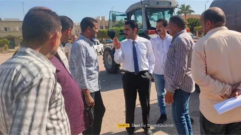 رئيس جهاز النوبارية الجديدة يعلن خطة الإستعدادات للشتاء.. بالصور