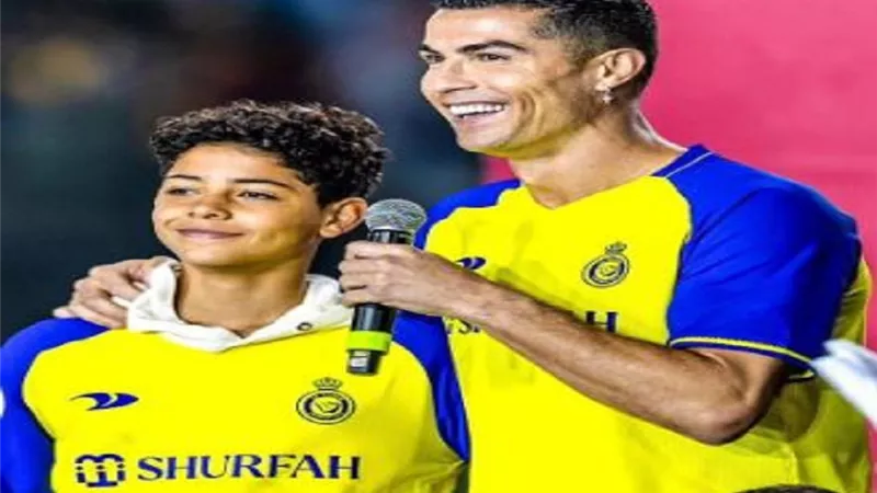 رسميا .. نجل رونالدو ينضم الى صفوف النصر السعودى