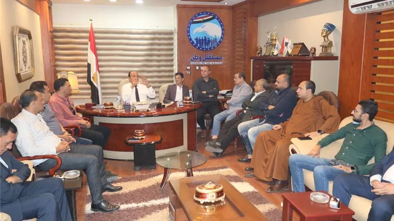 إجتماع موسع لأعضاء هيئة مكتب مستقبل وطن بالشرقية
